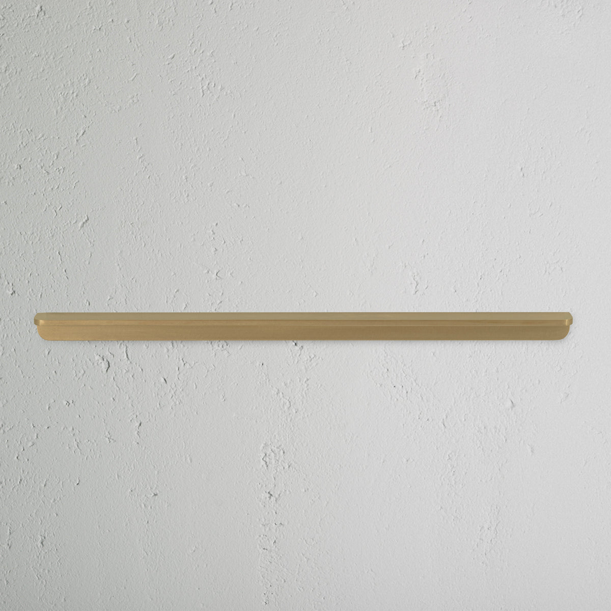 Corston-Oxford Kantengriff (384 mm) – Antikes Messing - Möbelgriff mit Griffmulde