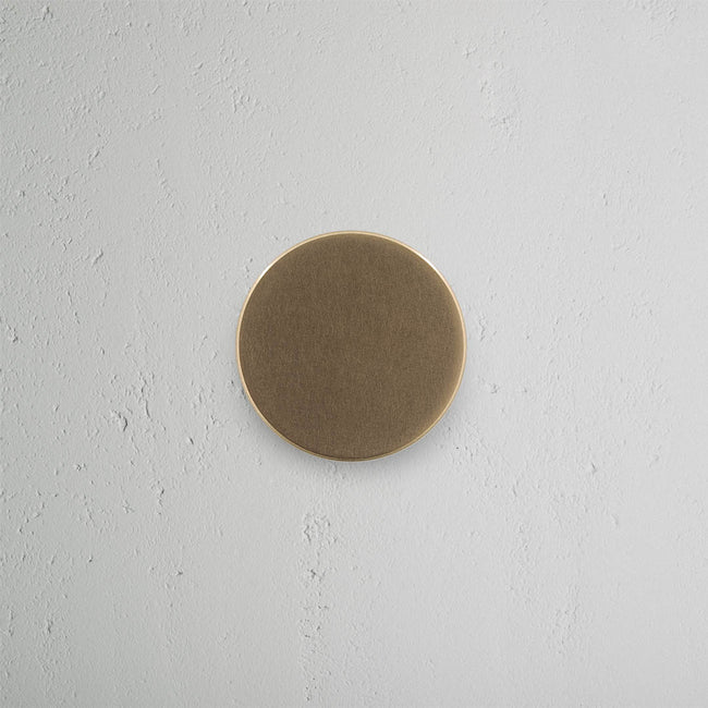 Corston Onslow gefederter Türknauf – Antikes Messing