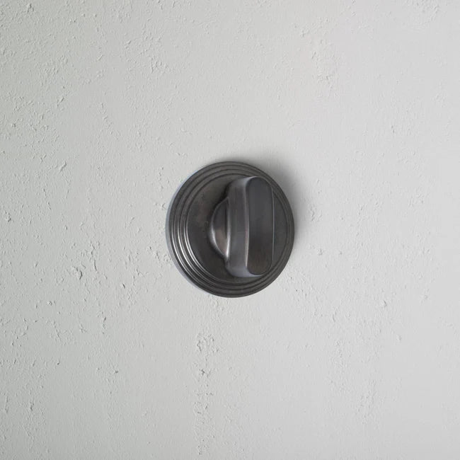 Corston Warwick Badverriegelung Rosettengarnitur – Bronze