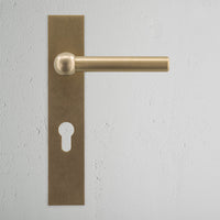 Corston Clayton ungefederter Türgriff – Bronze 