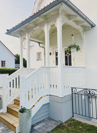 Zierkonsole für Veranda - Kiefernholz - Nr. 1-001-F