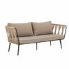 Komplettansicht des wetterfesten Outdoor Lounge Sofas