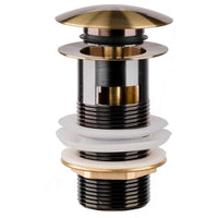 PaulGurkes Pop-Up Excenter Bronze Ablaufgarnitur