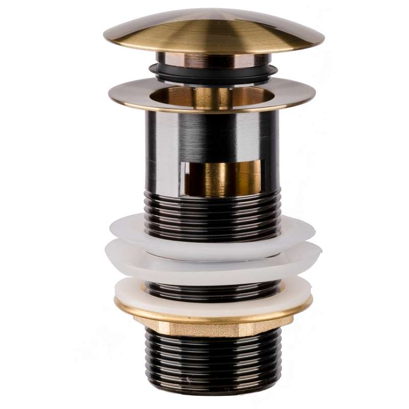 PaulGurkes Pop-Up Excenter Bronze Ablaufgarnitur