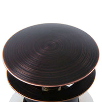 PaulGurkes Excenter Ablaufgarnitur Schwarz Nostalgie Pop-Up mit Überlauf