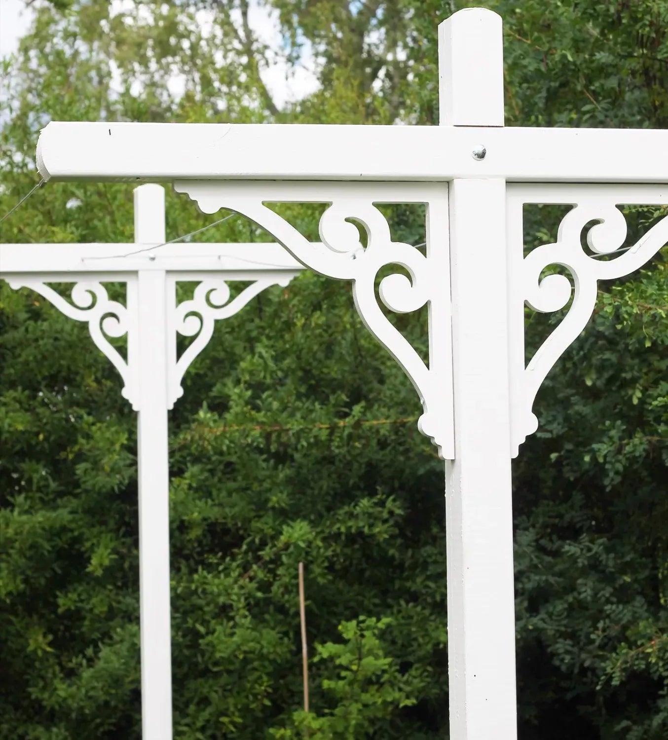 Zierkonsole für Veranda - Kiefernholz - Nr. 1-006-F