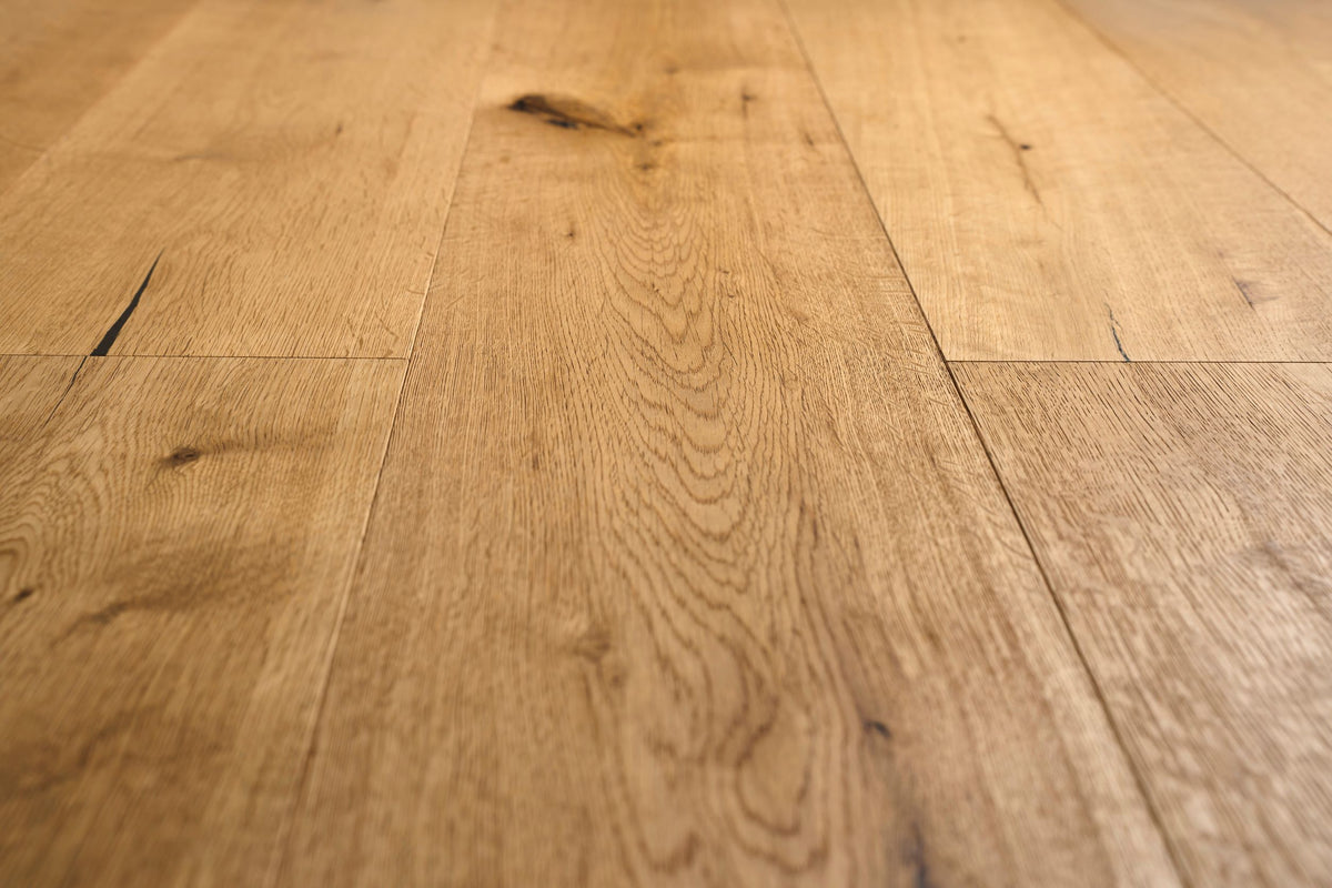 Landhausdiele Rustic (VORVERKAUF) – Gebürstet & Naturgeölt | 1900 × 190 mm